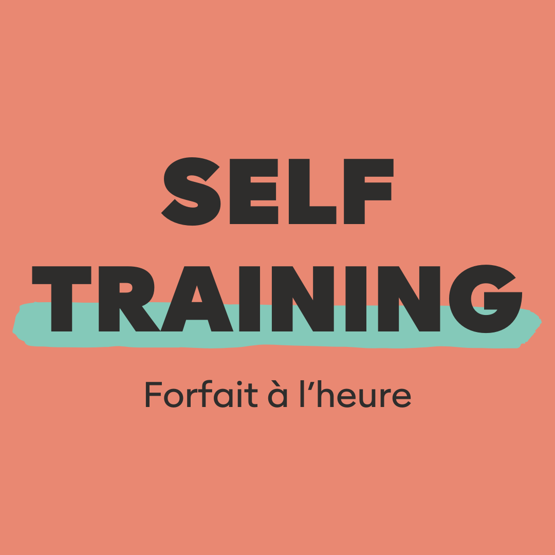 Self training - Réservation à l'heure