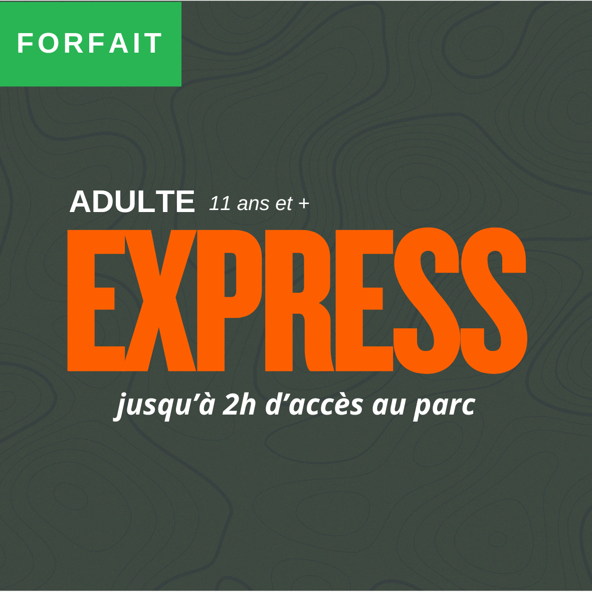 ADULTE EXPRESS (11 ans et +)