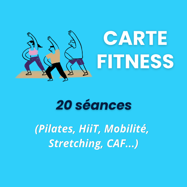 Carte Fitness - 20 séances