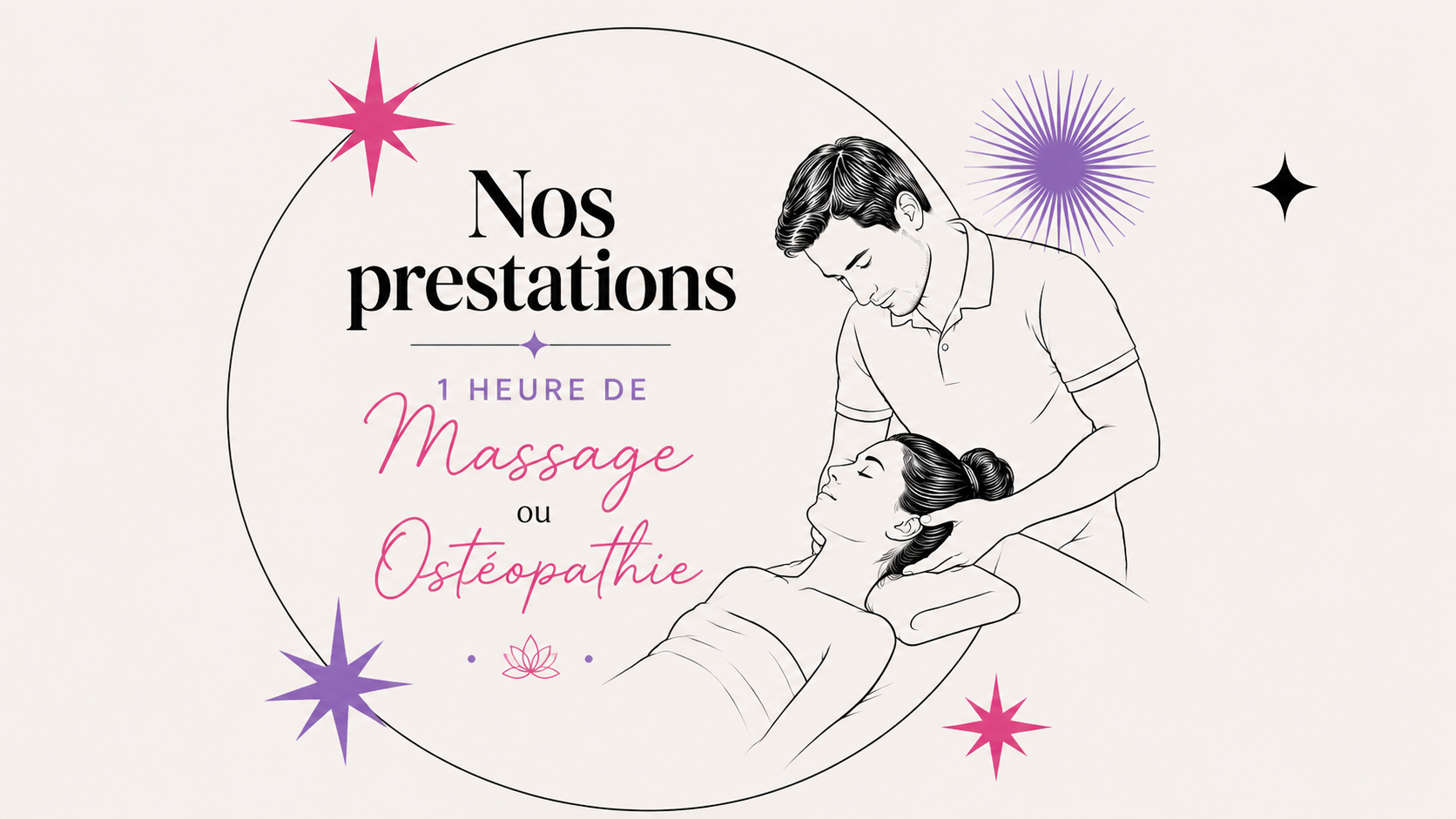 BIEN-ÊTRE & RELAXATION 1H ACOMPTE