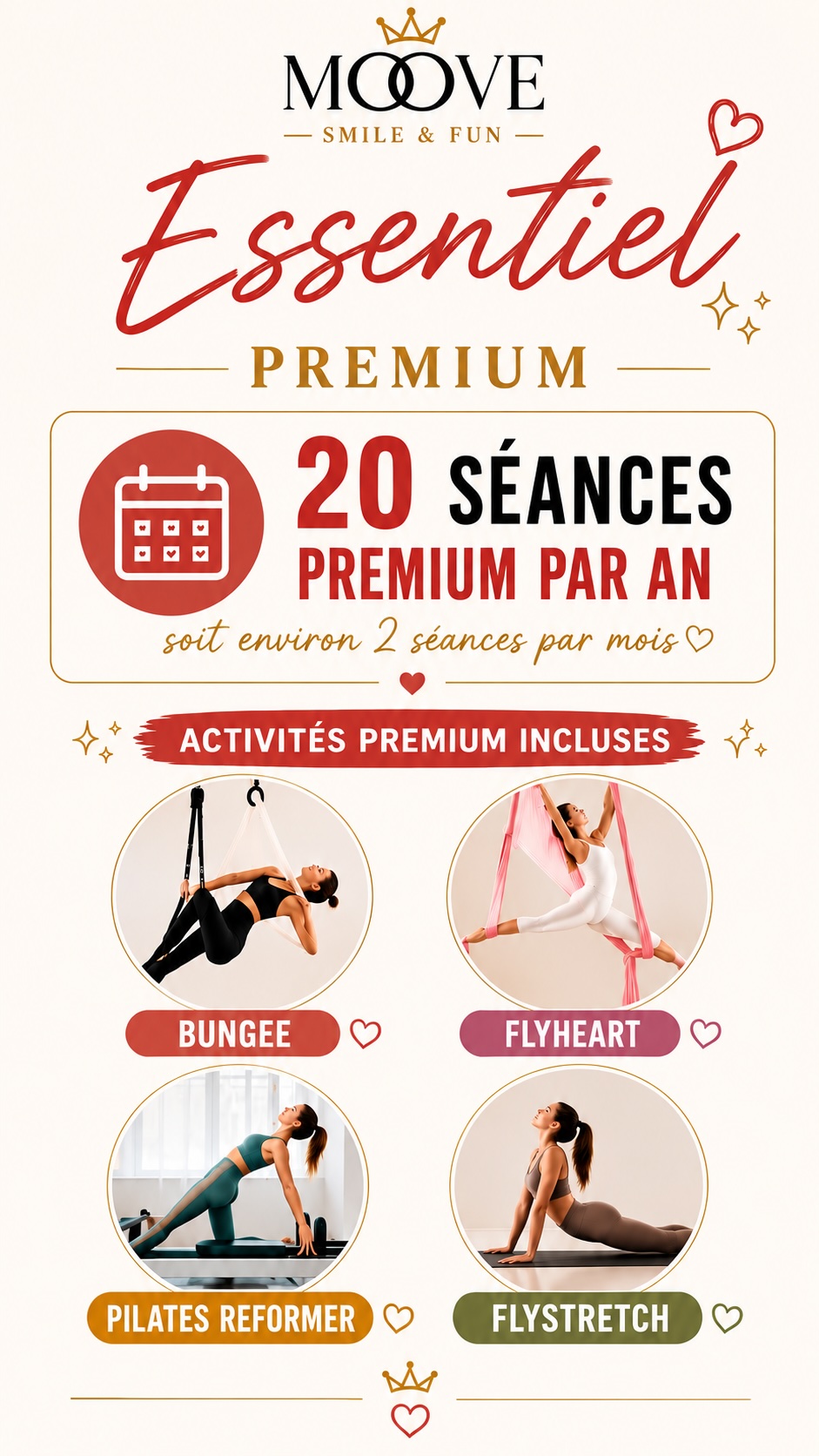 20 séances par an