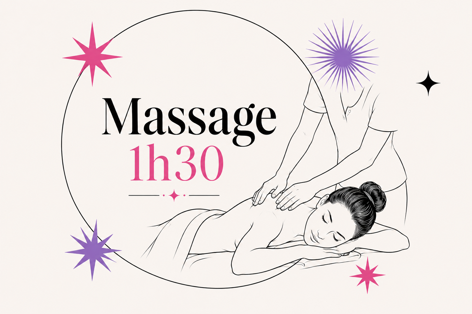 BIEN-ÊTRE & RELAXATION 1H30 ACOMPTE