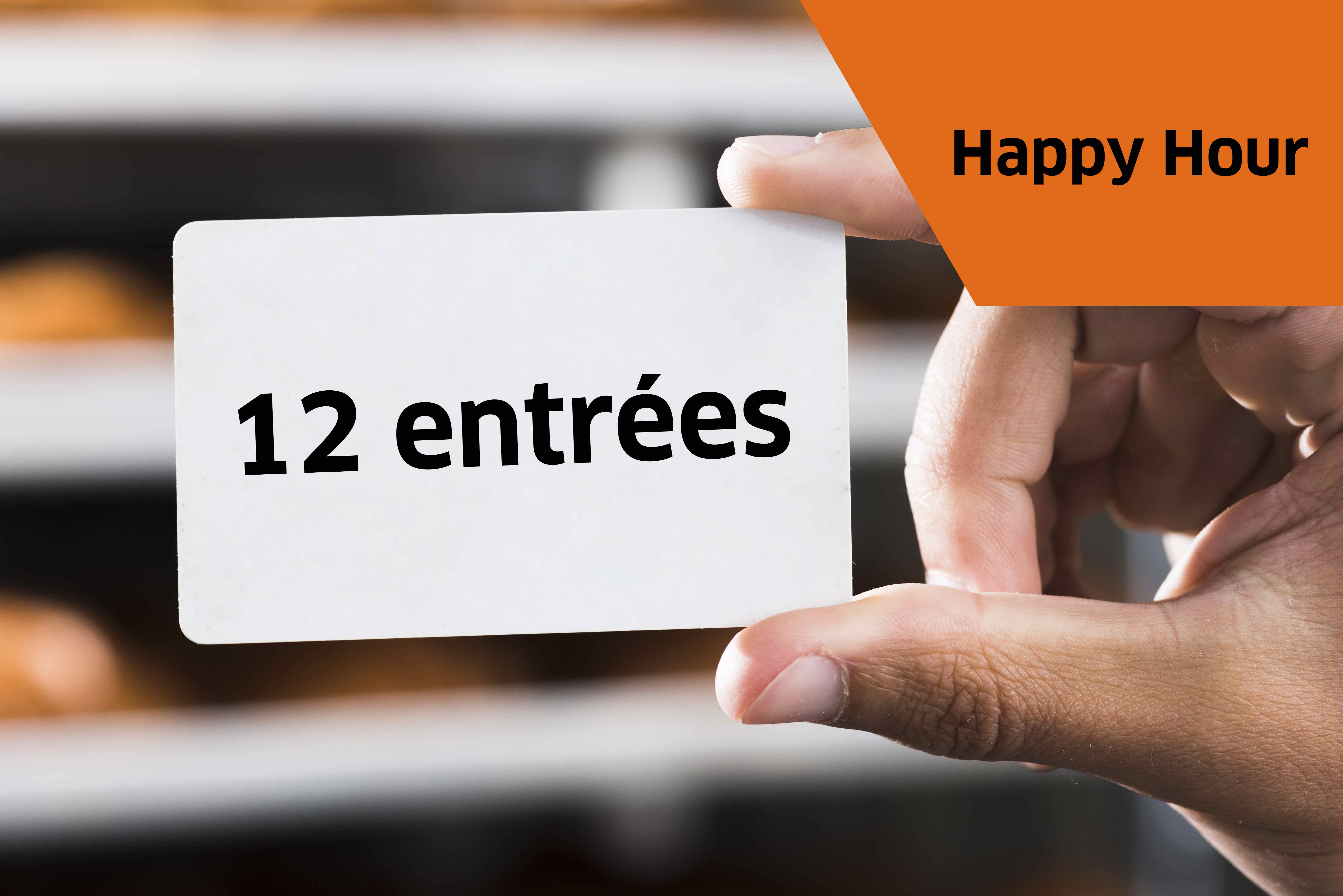 Carnet 12 entrées - Happy Morning