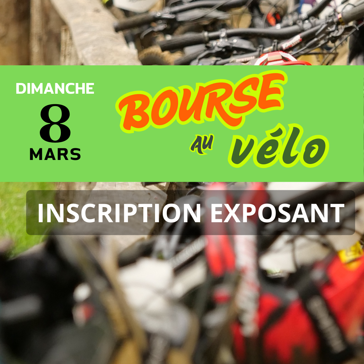 Bourse au vélo - Inscription Exposant