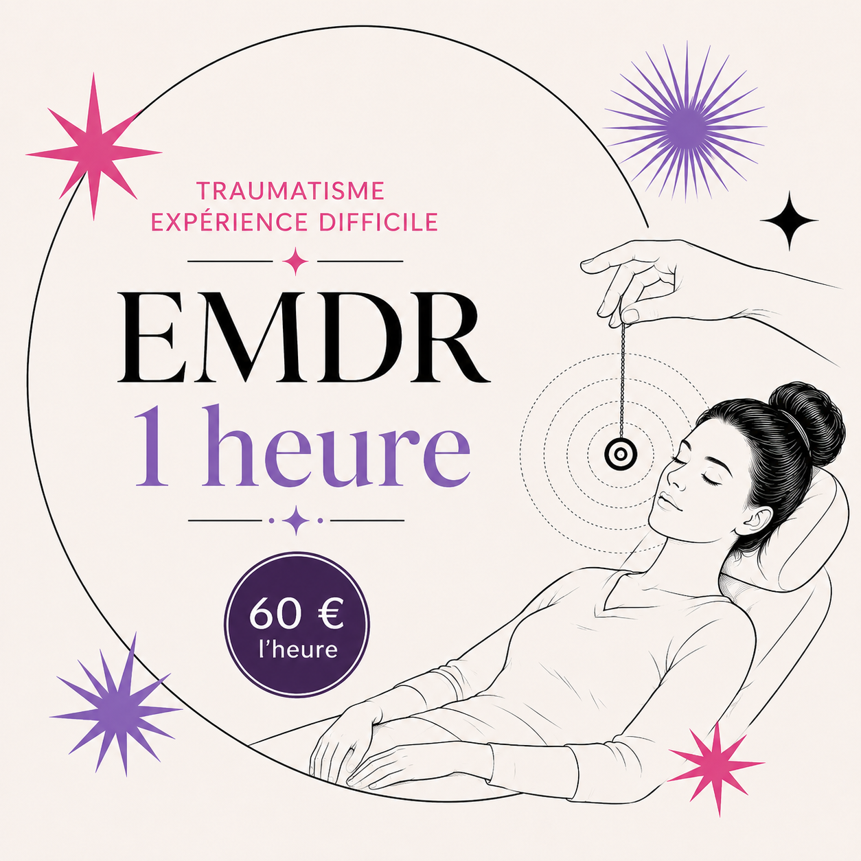 Bien- être / Traumatises & peur Acompte 1H