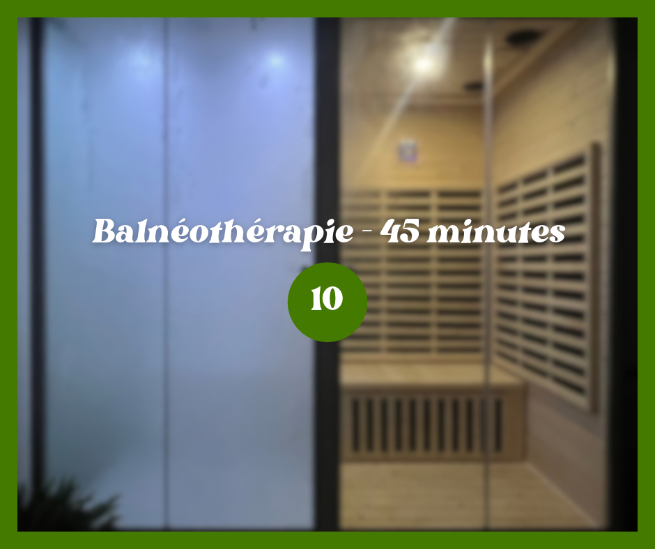 Balnéothérapie 45 min - 10 séances