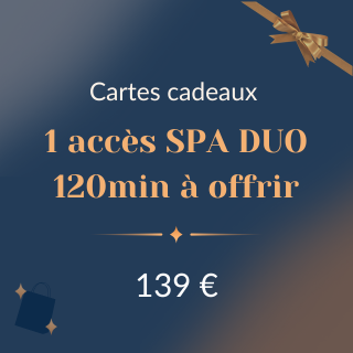 Accès Spa 120min en DUO à offrir
