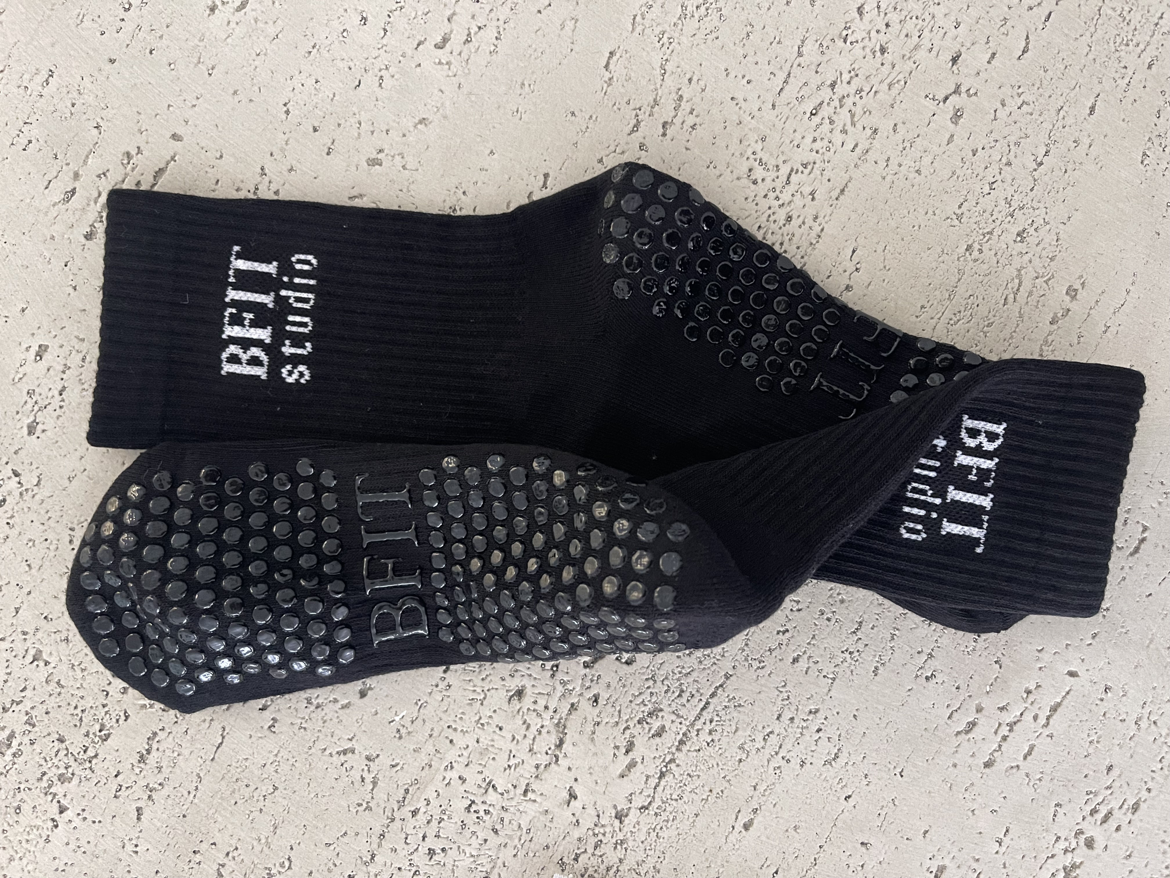 chaussette antidérapante Bfit studio noir