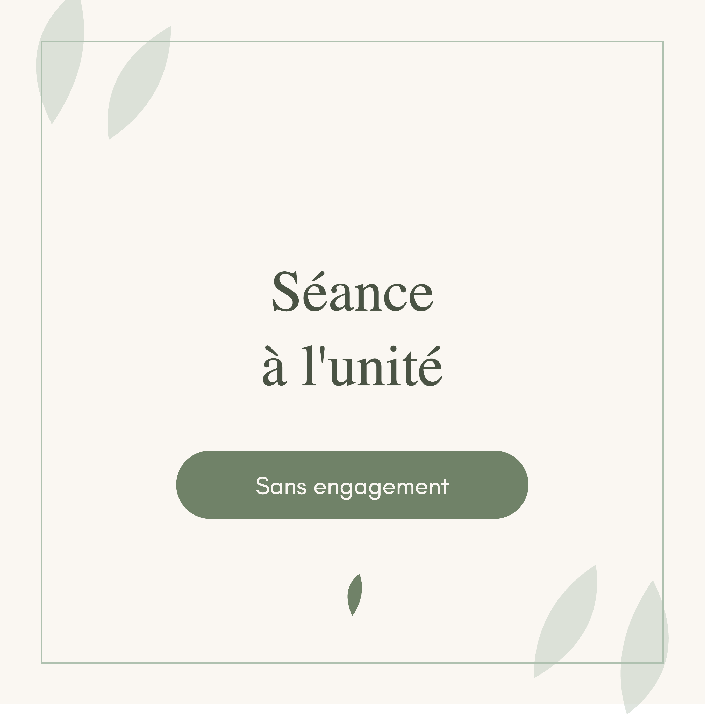 1 séance d'1h