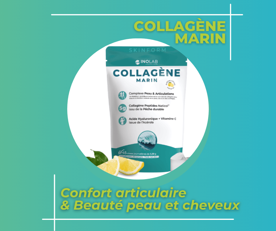 Collagène marin 45 doses - goût citron
