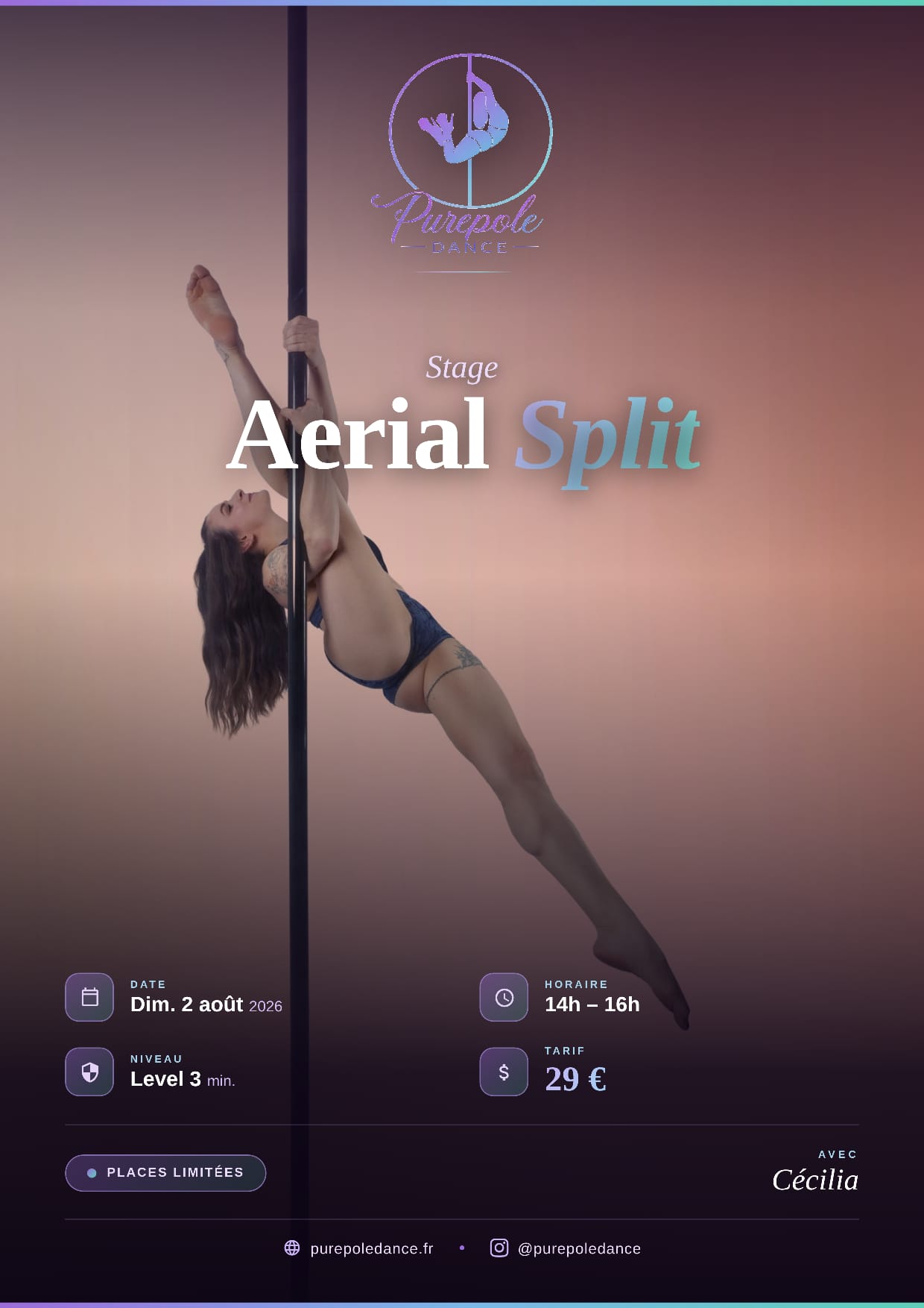 Stage aerial split : 2 août