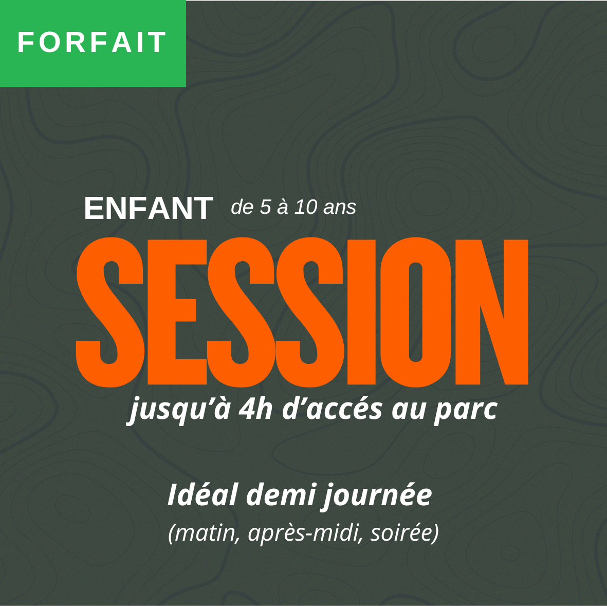 ENFANT SESSION (5 à 10 ans)