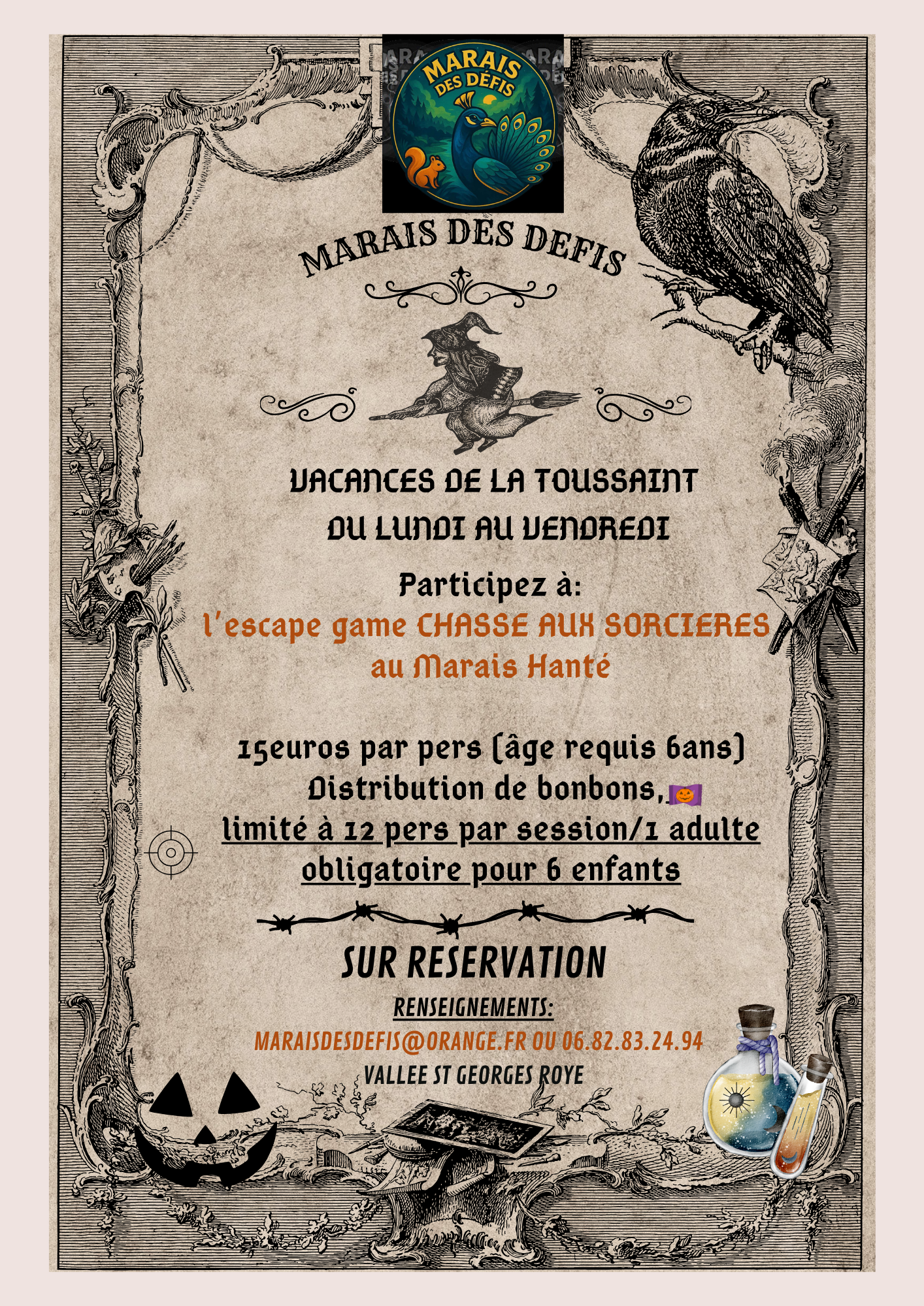 escape game Chasse aux Sorcières