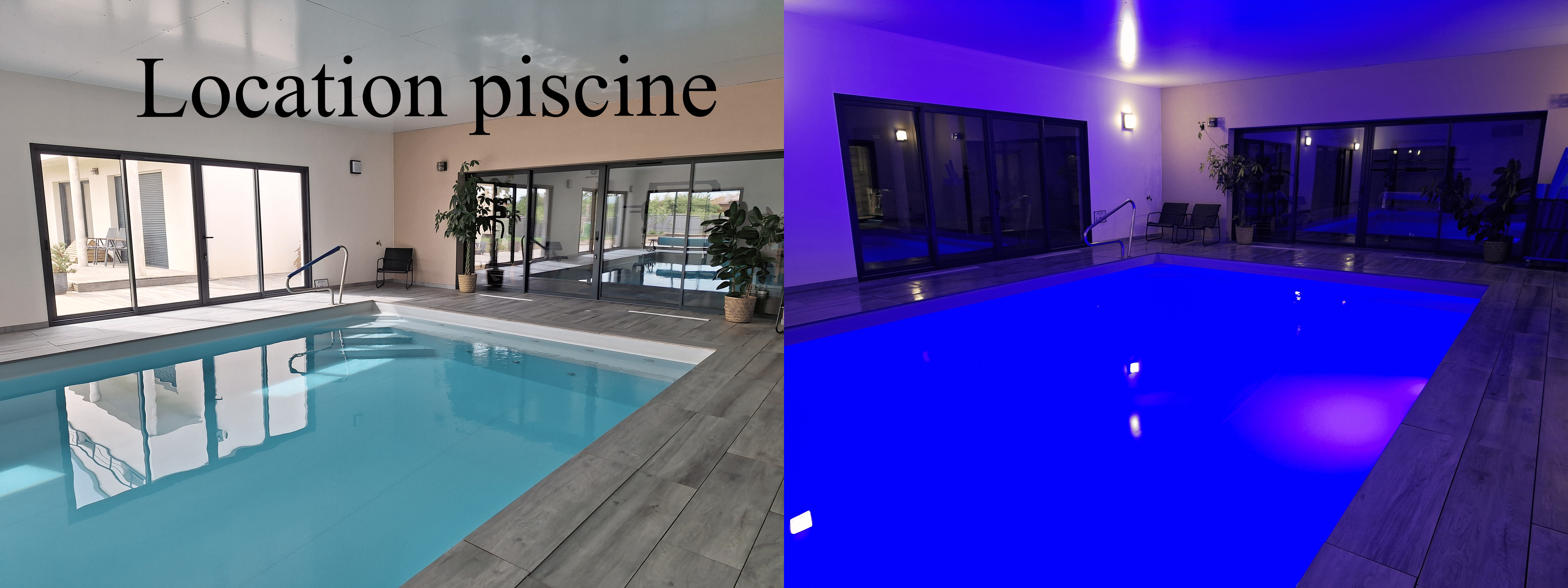 Location espace piscine