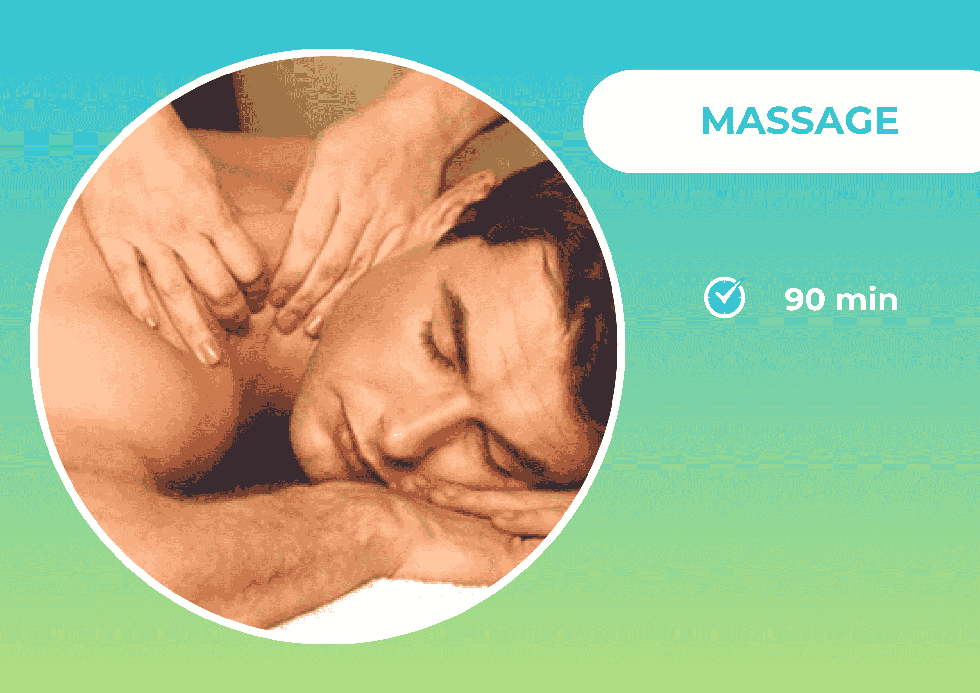 90 min de détente et de Massage